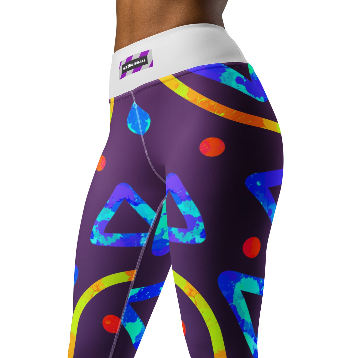 Dream Wave Festival - Arcade Crunch 1 Yoga Leggings