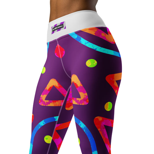 Dream Wave Festival - Arcade Crunch 2 Yoga Leggings