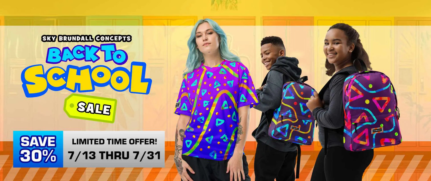 Sky Brundall Concepts - Back To School Sale 2026 Banner