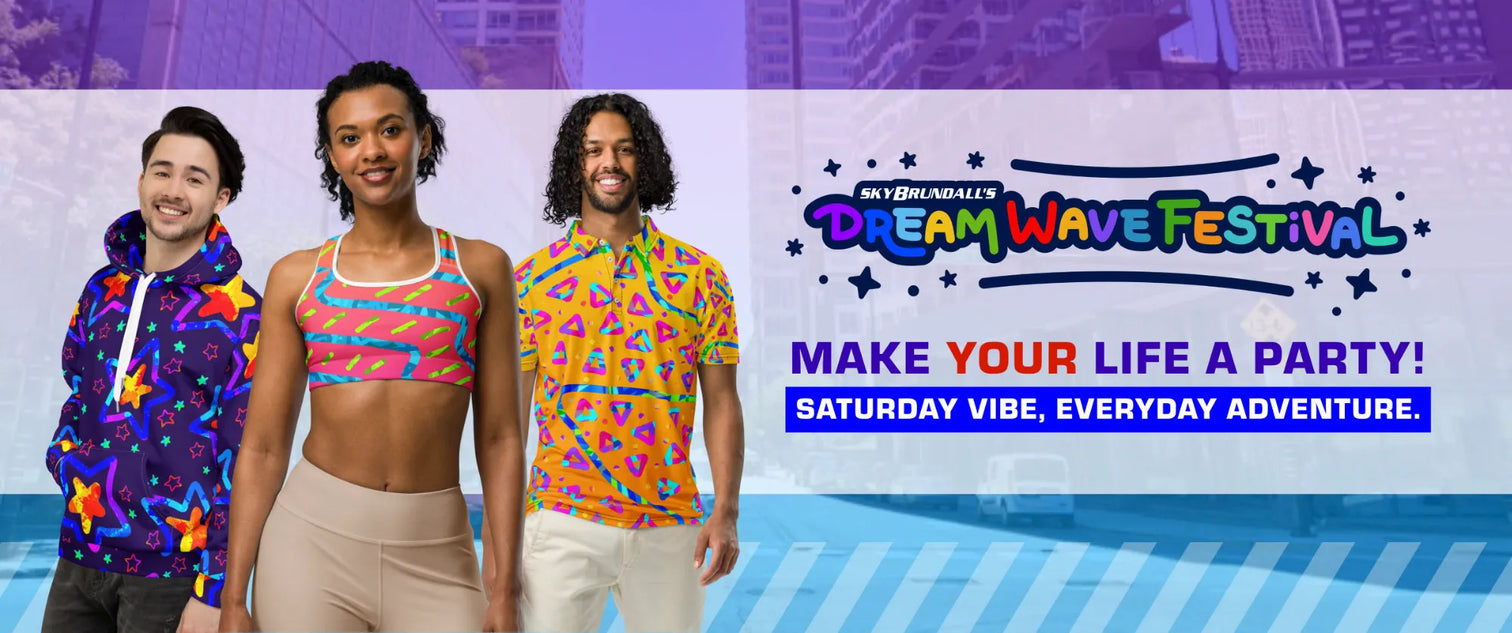 Sky Brundall Concepts - Dream Wave Festival Banner