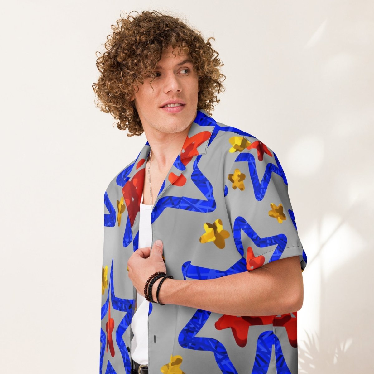 DWF American Stars 250 Unisex Button Shirt from Sky Brundall Concepts