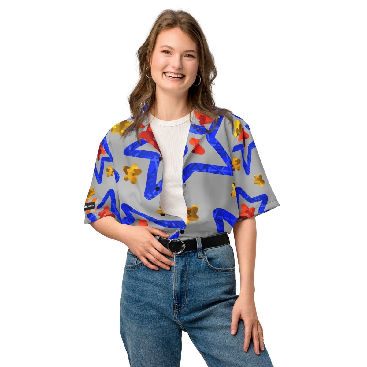 DWF American Stars 250 Unisex Button Shirt from Sky Brundall Concepts