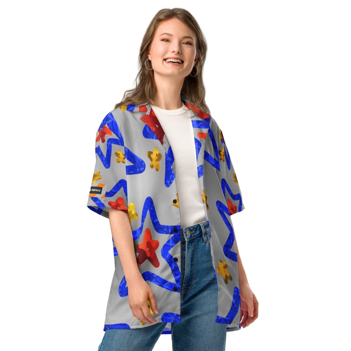 DWF American Stars 250 Unisex Button Shirt from Sky Brundall Concepts