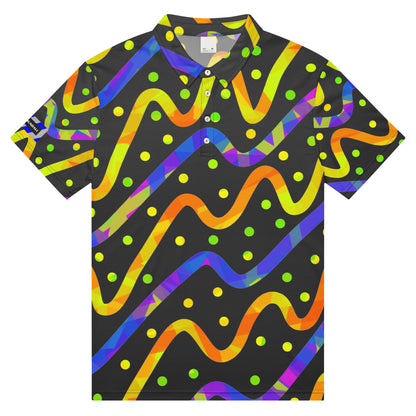 Dream Wave Festival - Thunder Burst Men’s Slim Fit Polo