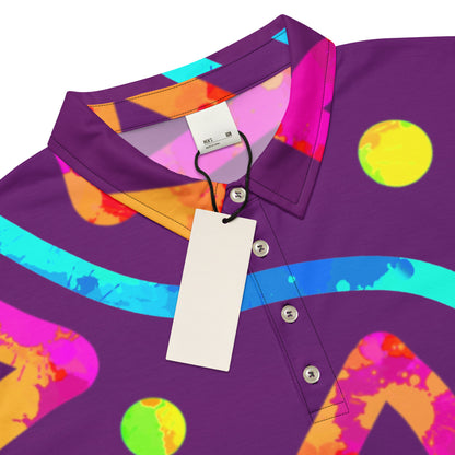 Dream Wave Festival - Arcade Crunch 2 Men’s Slim Fit Polo