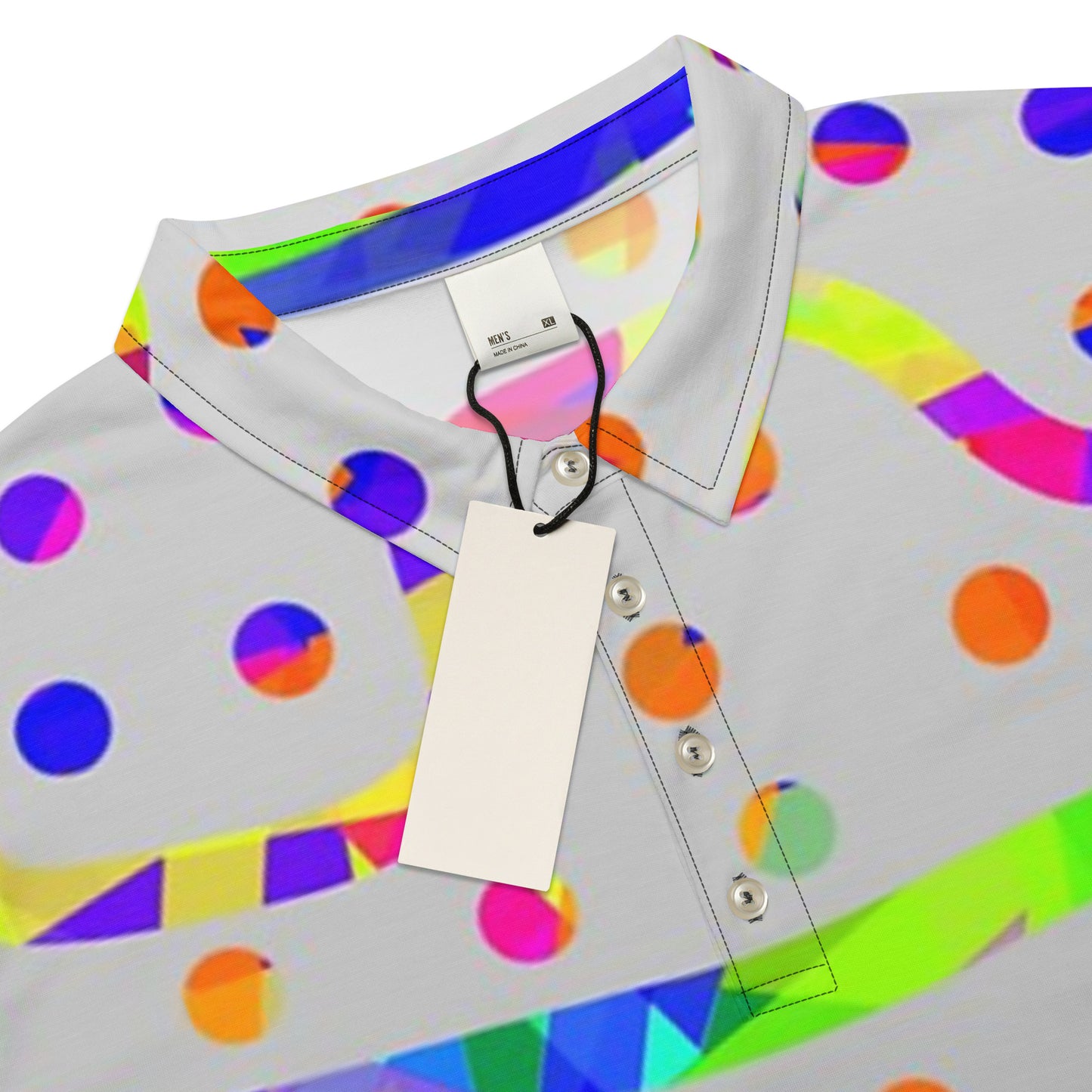 Dream Wave Festival - Rainbow Fiesta Men’s Slim Fit Polo