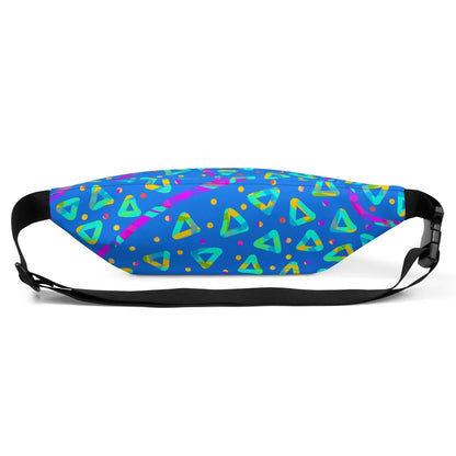 Electric Crumble Blue Fanny Pack from Sky Brundall Concepts