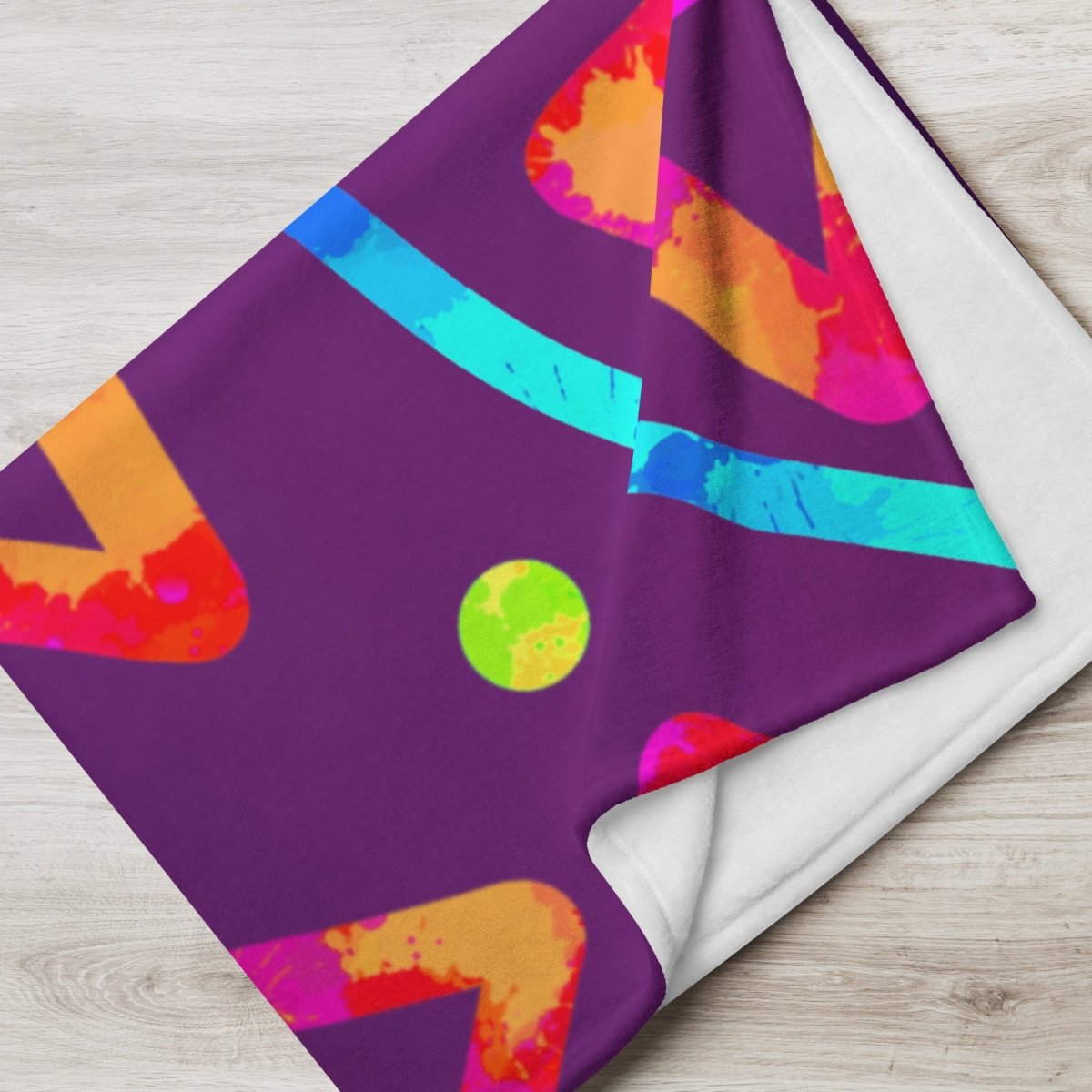 DWF Arcade Crunch 2 Throw Blanket from Sky Brundall Concepts