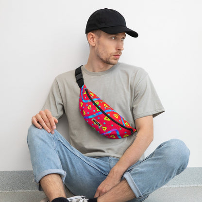Warm Blaze Candy Rain Fanny Pack from Sky Brundall Concepts