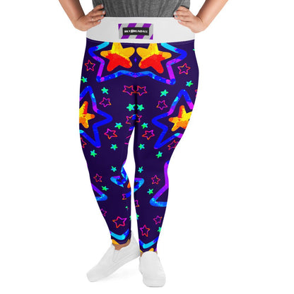 Starlight Delight Plus Size Leggings from Sky Brundall Concepts