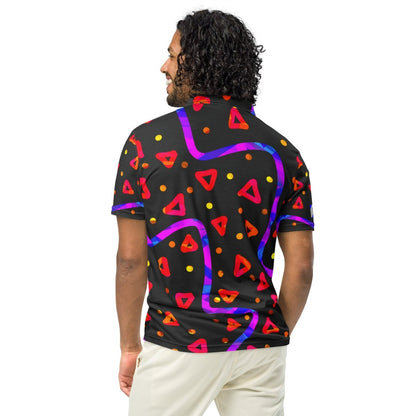 Wild Energy Red Men’s Slim Fit Polo from Sky Brundall Concepts