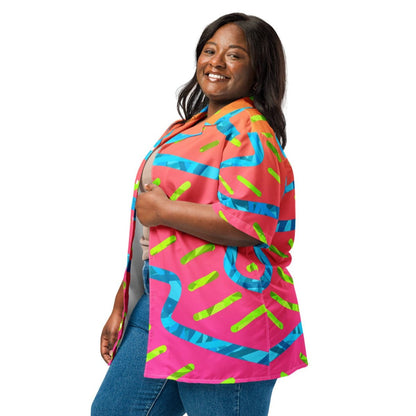Summer Buzz Unisex Button Shirt from Sky Brundall Concepts