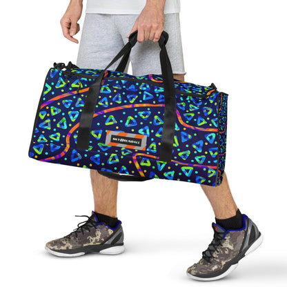 Dream Wave Festival - Electric Crumble 1 Duffle Bag from Sky Brundall Concepts