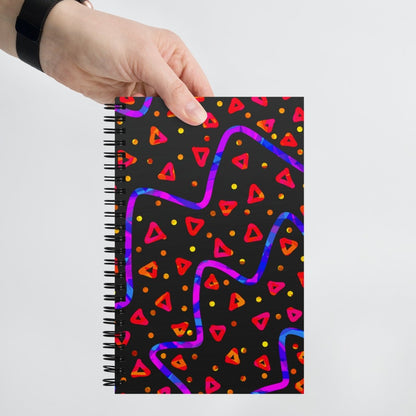 Wild Energy Red Spiral Notebook from Sky Brundall Concepts