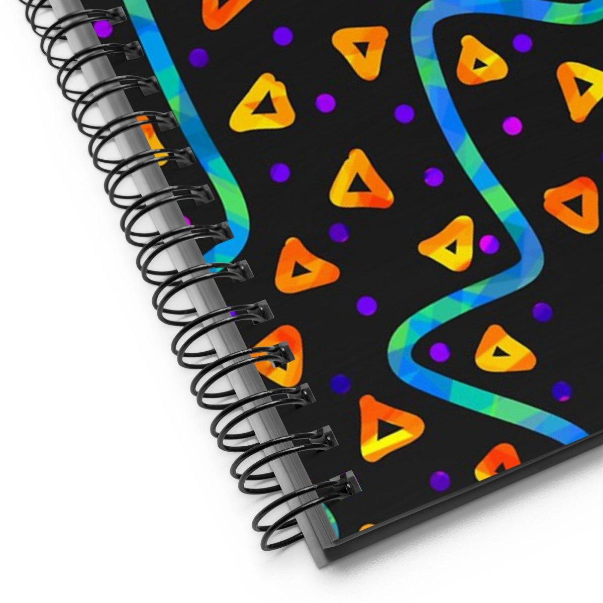 Wild Energy Orange Spiral Notebook from Sky Brundall Concepts