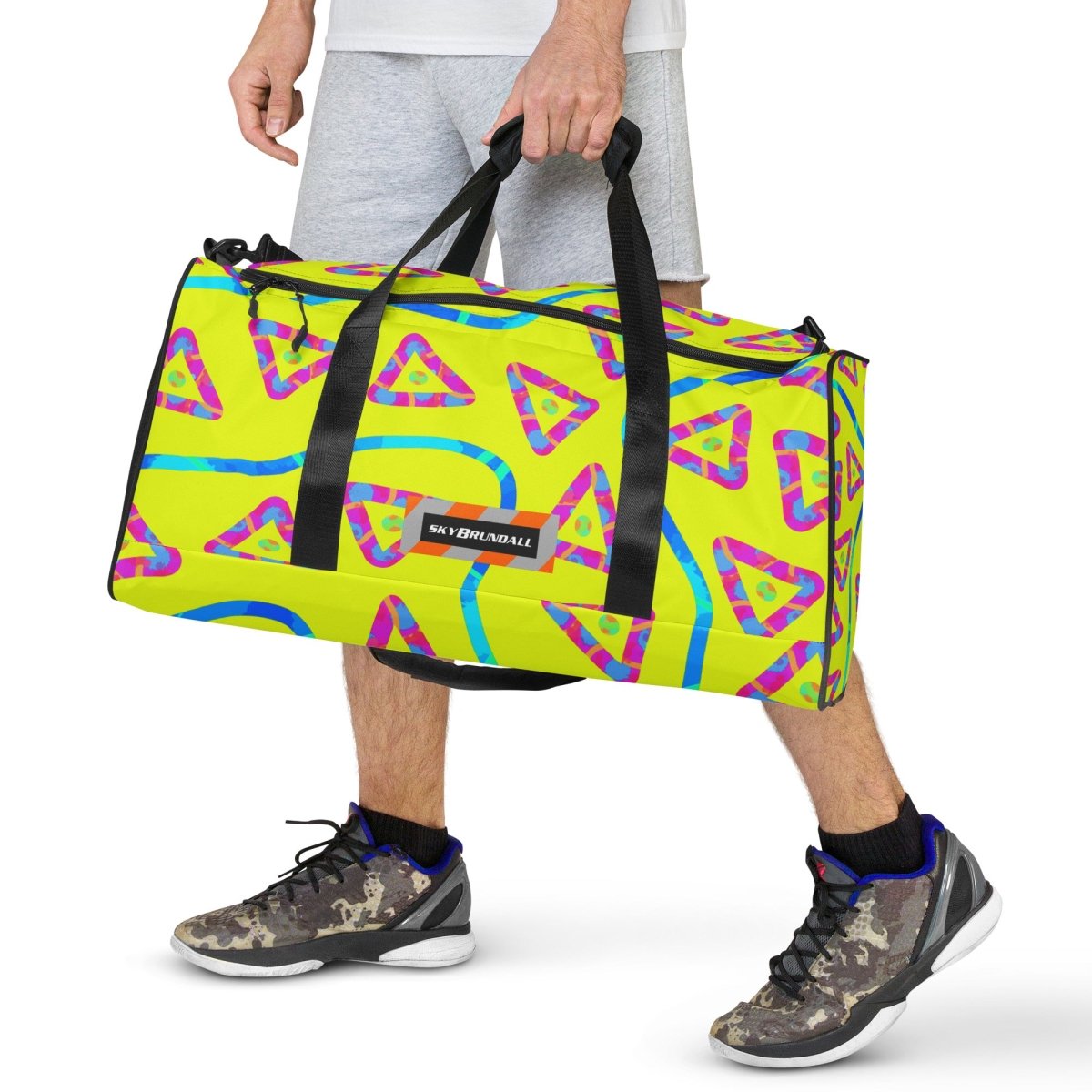 DWF Urban Jump Yellow Duffle Bag from Sky Brundall Concepts