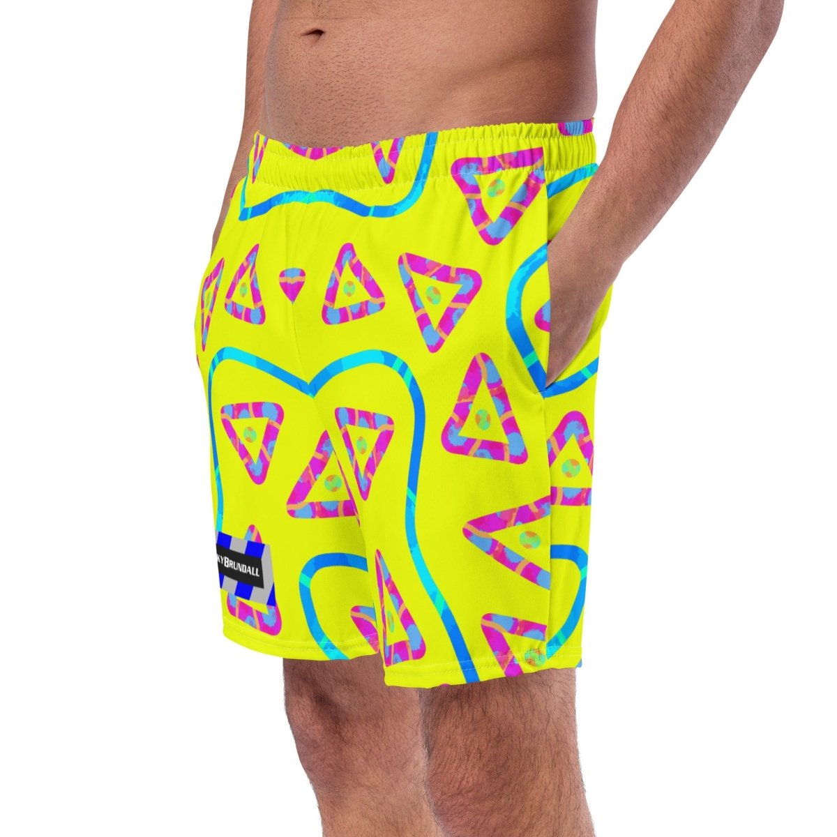 DWF Urban Jump Yellow Swim Trunks from Sky Brundall Concepts
