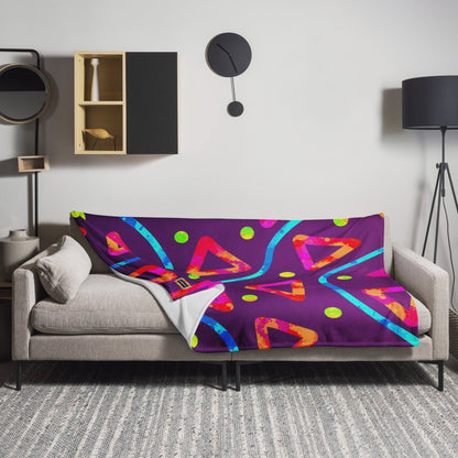 DWF Arcade Crunch 2 Throw Blanket from Sky Brundall Concepts