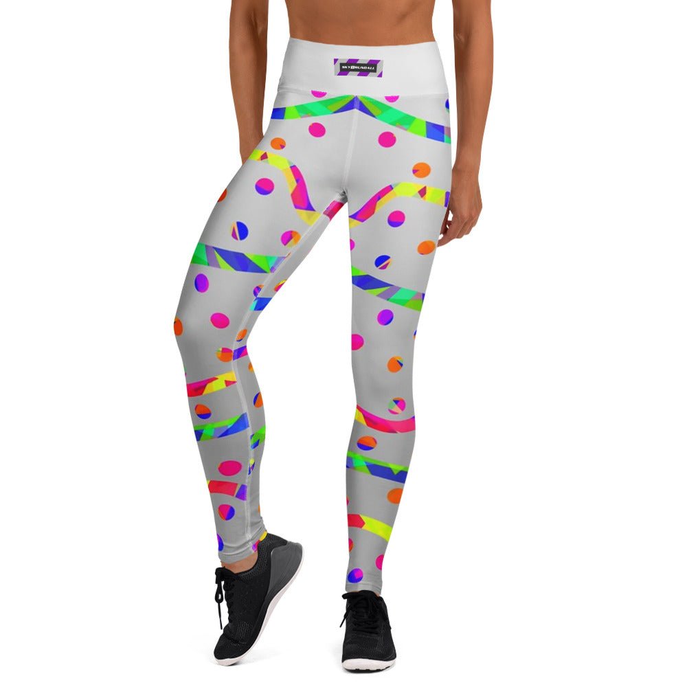 DWF Rainbow Fiesta Yoga Leggings from Sky Brundall Concepts