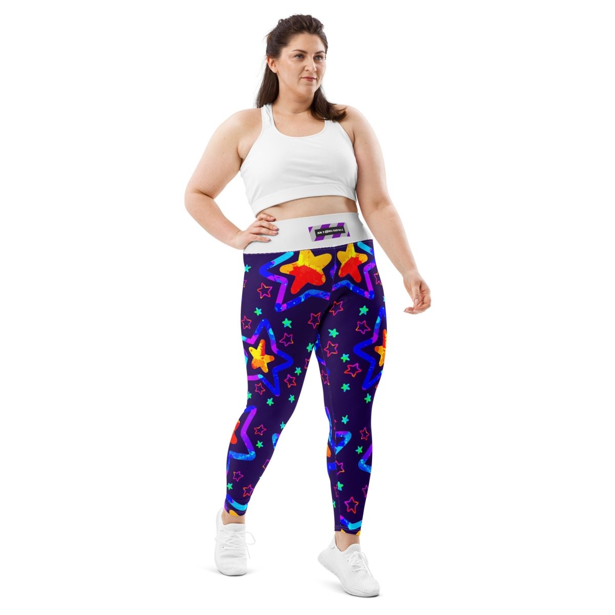 Starlight Delight Plus Size Leggings from Sky Brundall Concepts