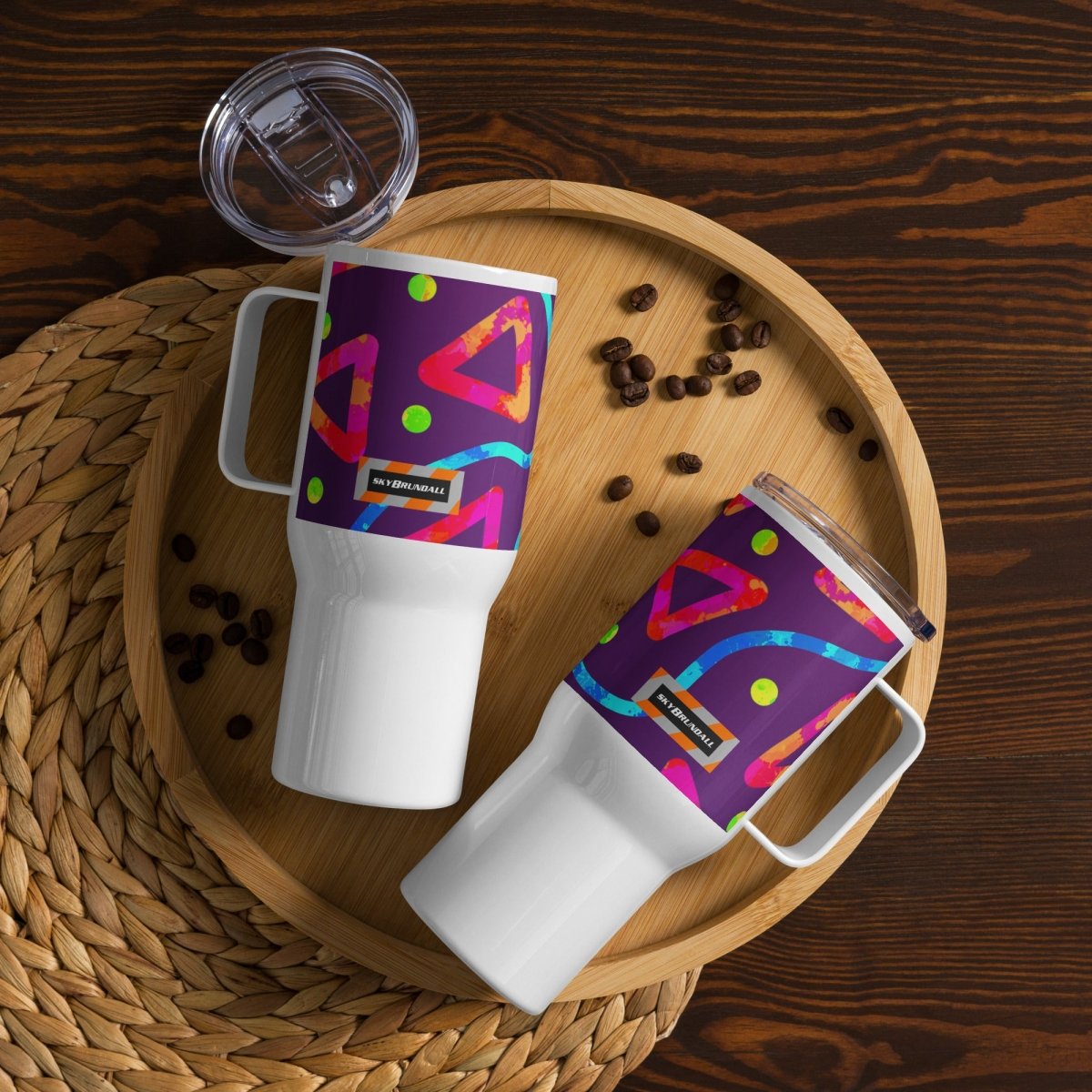 DWF Arcade Crunch 2 Travel Mug from Sky Brundall Concepts
