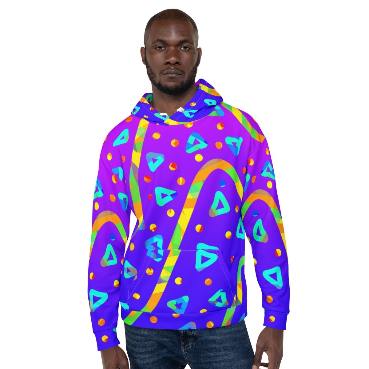 Cool Rush Candy Rain Unisex Hoodie from Sky Brundall Concepts