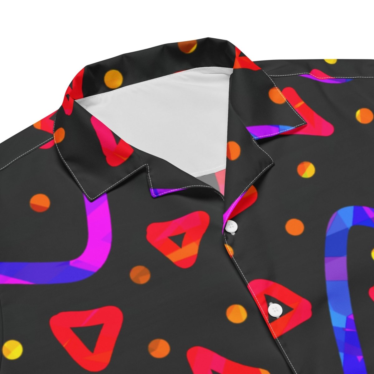 Wild Energy Red Unisex Button Shirt from Sky Brundall Concepts