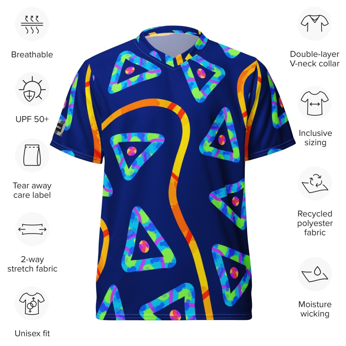 Urban Jump Unisex Sports Jersey from Sky Brundall Concepts