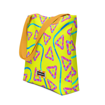 DWF Urban Jump Yellow Tote Bag from Sky Brundall Concepts