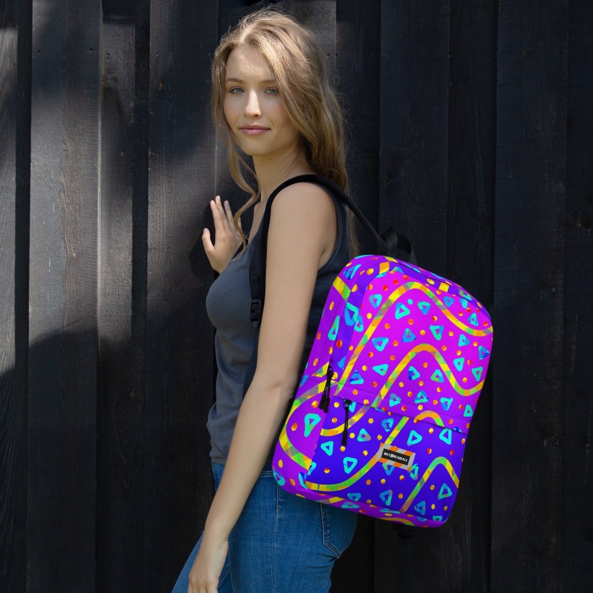 Dream Wave Festival - Cool Candy Rain Backpack from Sky Brundall Concepts