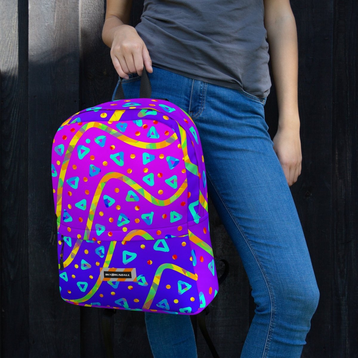 Dream Wave Festival - Cool Candy Rain Backpack from Sky Brundall Concepts