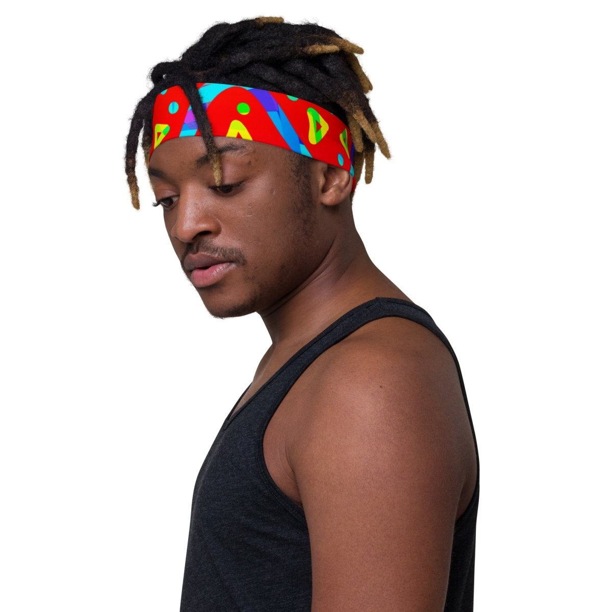 Warm Blaze Candy Rain Headband from Sky Brundall Concepts
