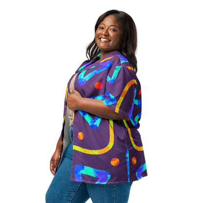 Arcade Crunch 1 Unisex Button Shirt from Sky Brundall Concepts