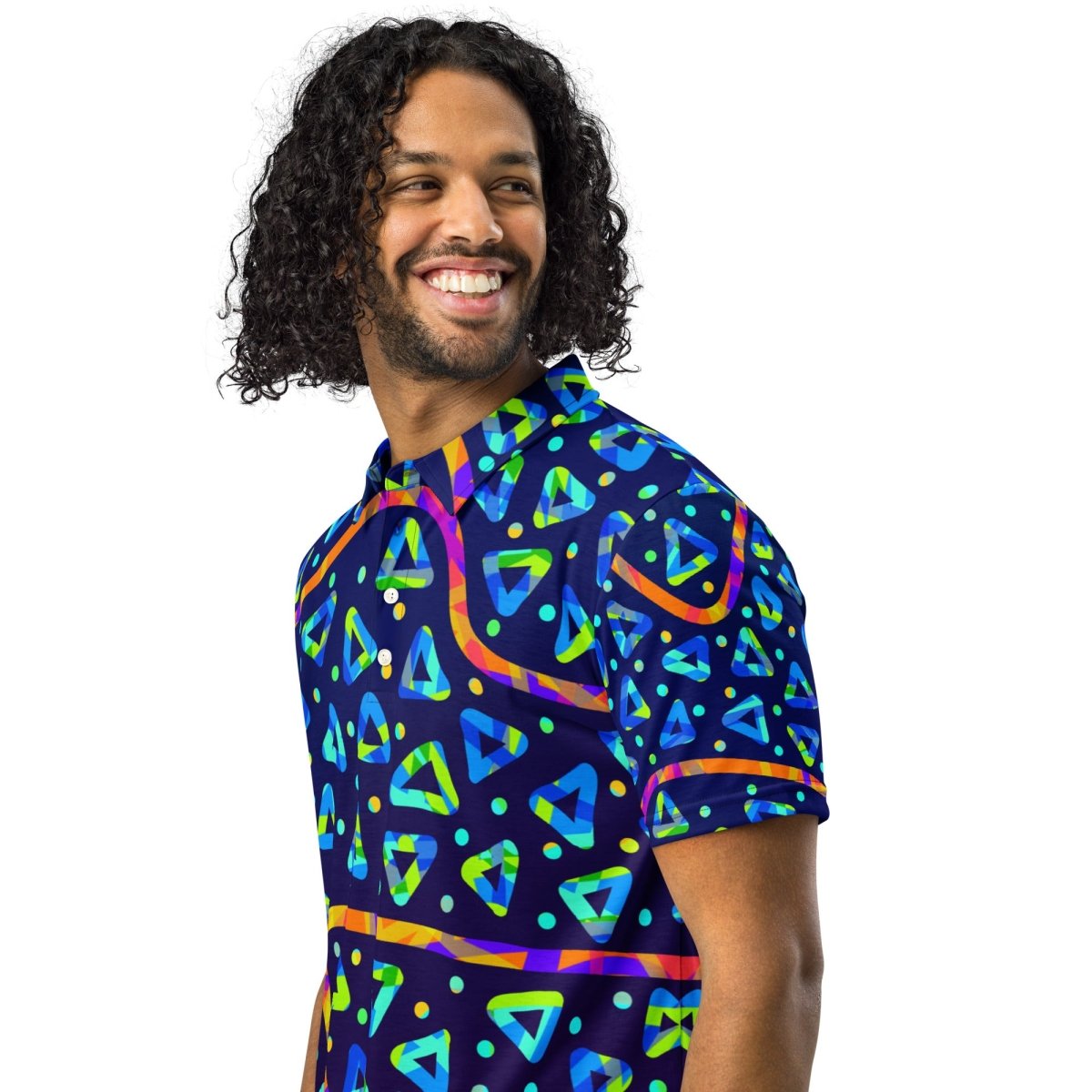 Electric Crumble Men’s Slim Fit Polo from Sky Brundall Concepts