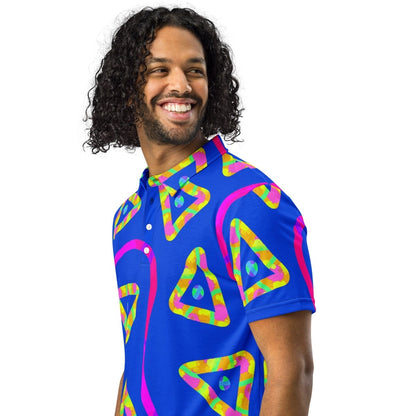 Urban Jump Blue Men’s Slim Fit Polo from Sky Brundall Concepts