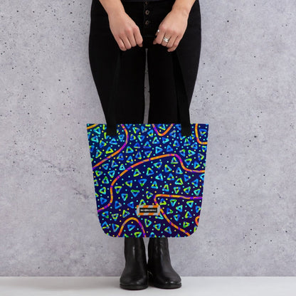 DWF - Electric Crumble Tote Bag from Sky Brundall Concepts