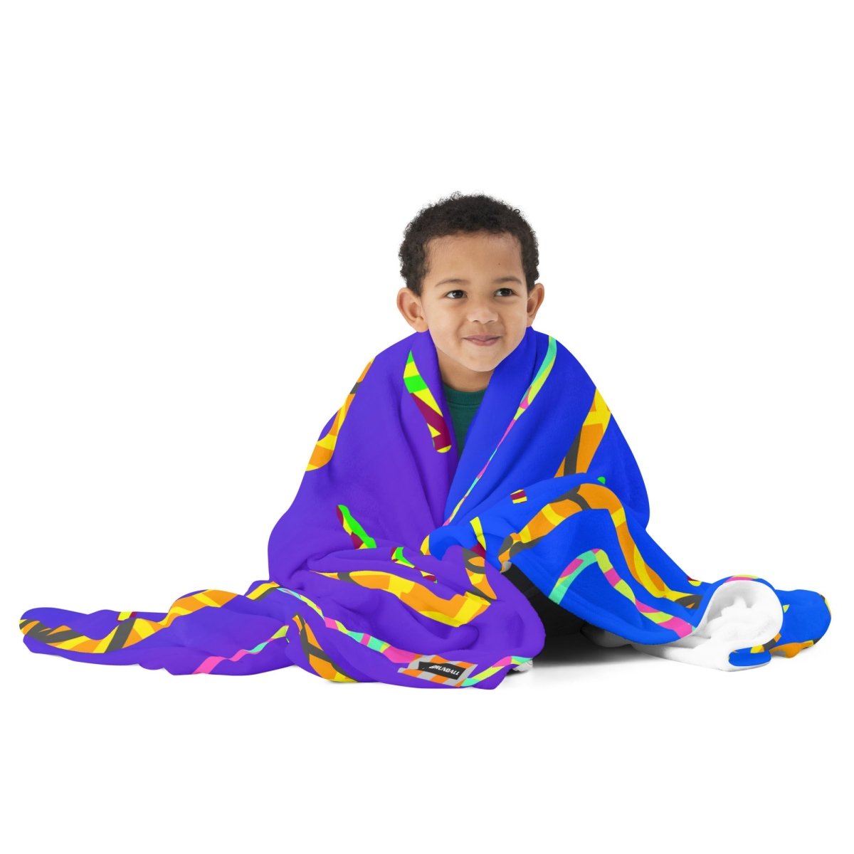 California Tiger Throw Blanket from Sky Brundall Concepts
