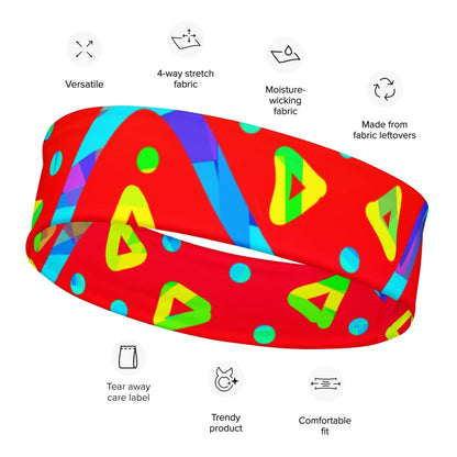Warm Blaze Candy Rain Headband from Sky Brundall Concepts