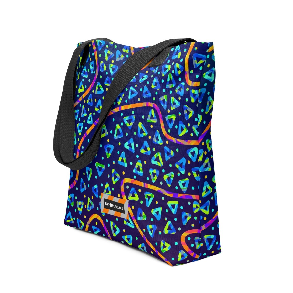 DWF - Electric Crumble Tote Bag from Sky Brundall Concepts