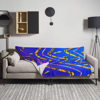 California Tiger Throw Blanket from Sky Brundall Concepts
