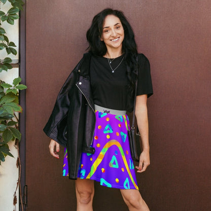 Cool Rush Candy Rain Skater Skirt from Sky Brundall Concepts