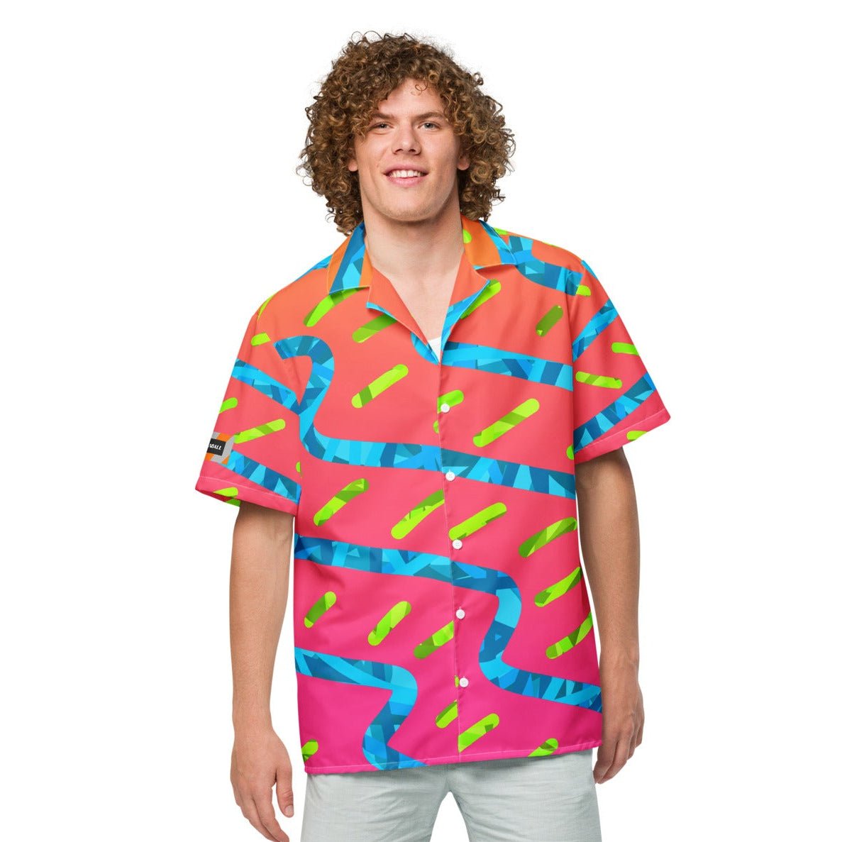 Summer Buzz Unisex Button Shirt from Sky Brundall Concepts
