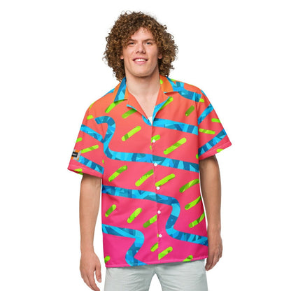 Summer Buzz Unisex Button Shirt from Sky Brundall Concepts