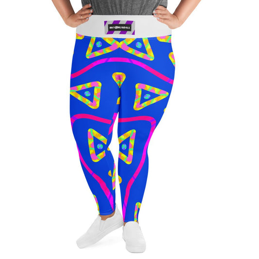 Urban Jump Blue Plus Size Leggings from Sky Brundall Concepts