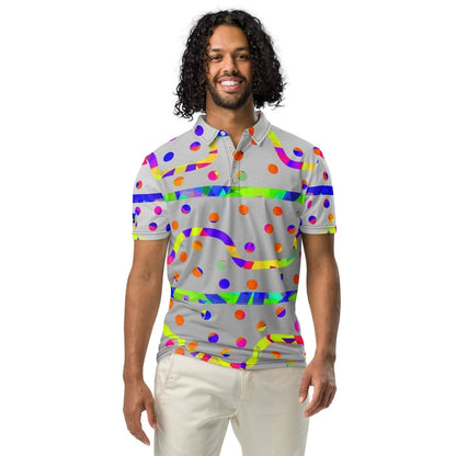 Rainbow Fiesta Men’s Slim Fit Polo from Sky Brundall Concepts