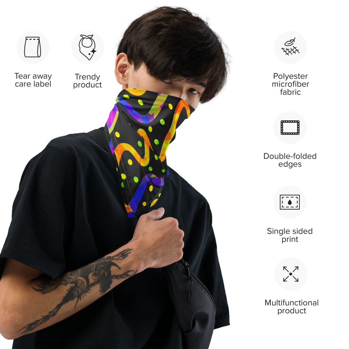 Dream Wave Festival Thunder Burst Bandana from Sky Brundall Concepts