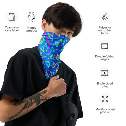 DWF Electric Crumble Blue Bandana from Sky Brundall Concepts