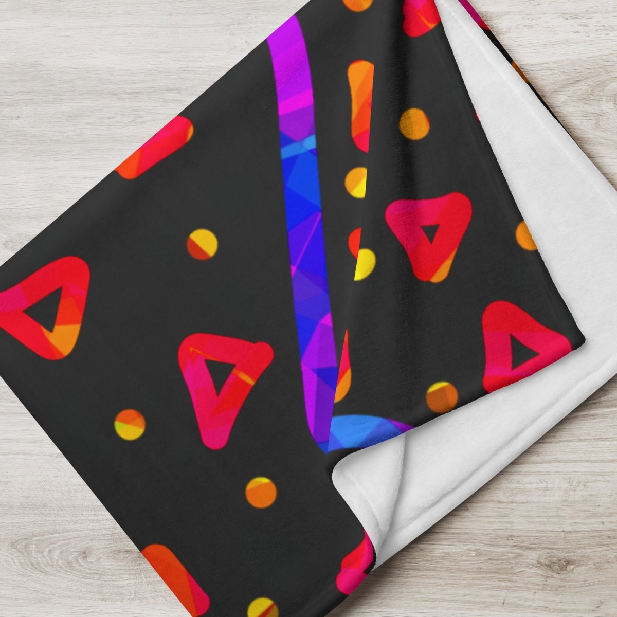 DWF Wild Energy Red Throw Blanket from Sky Brundall Concepts