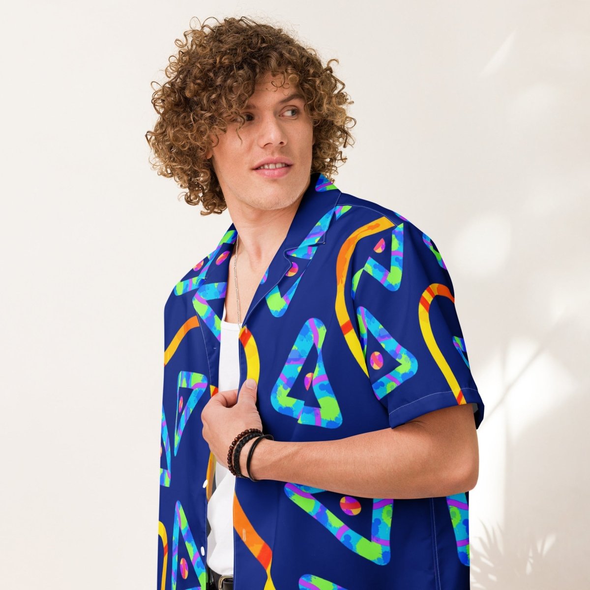 Urban Jump Unisex Button Shirt from Sky Brundall Concepts