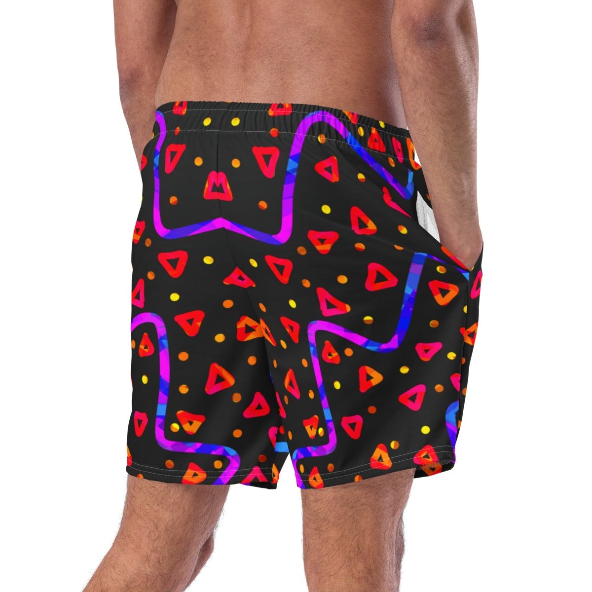 DWF Wild Energy Red Swim Trunks from Sky Brundall Concepts